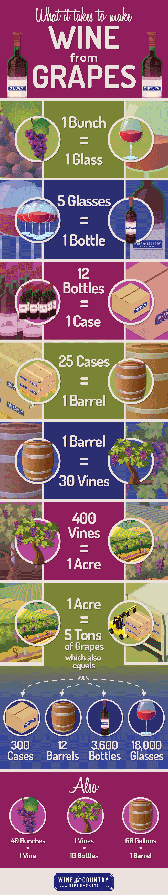 what it takes to make wine from grapes